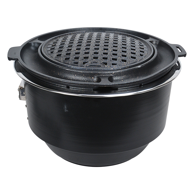 330大號(hào)上排煙電加熱管烤爐